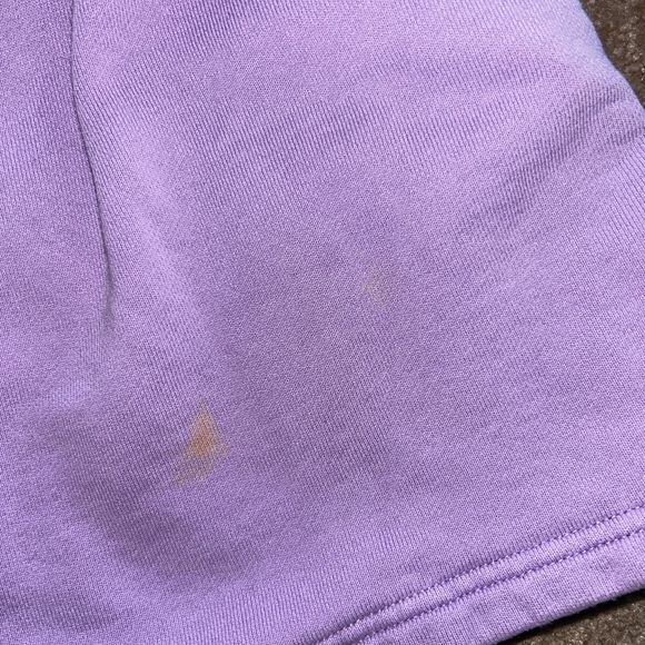 Aritzia tna gd petal purple cozy fleece boyfriend shorts!! - Picture 3 of 5